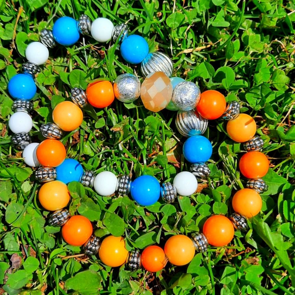 Homemade Fire and Water Bracelet Set!
